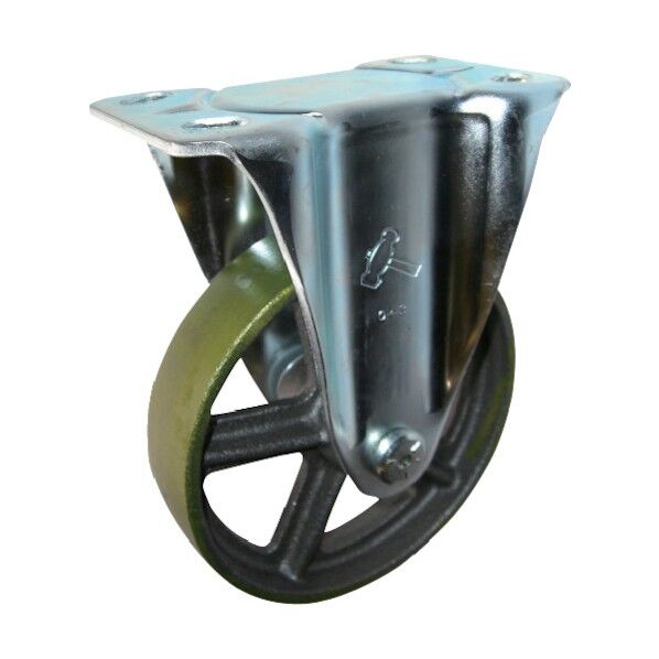 Sシリーズ400タイプ固定イモノ車125mm 平戸車 400SRC125 1個