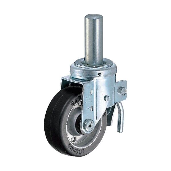 SKシリーズ自在SP付幅広ゴムB車125mm 平戸車 615SKWRB125 1個