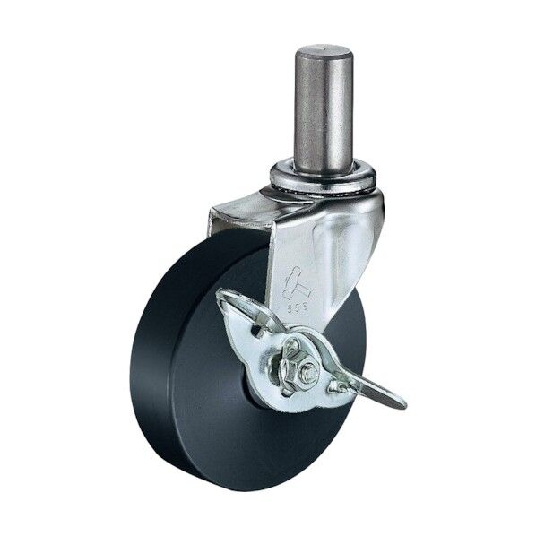 EKシリーズ自在SP付MCナイロン車75mm 平戸車 415EKMC75 1個