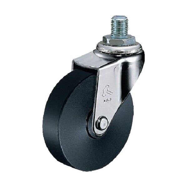 Aシリーズ自在MCナイロン車75mm 平戸車 420A3MC75 1個