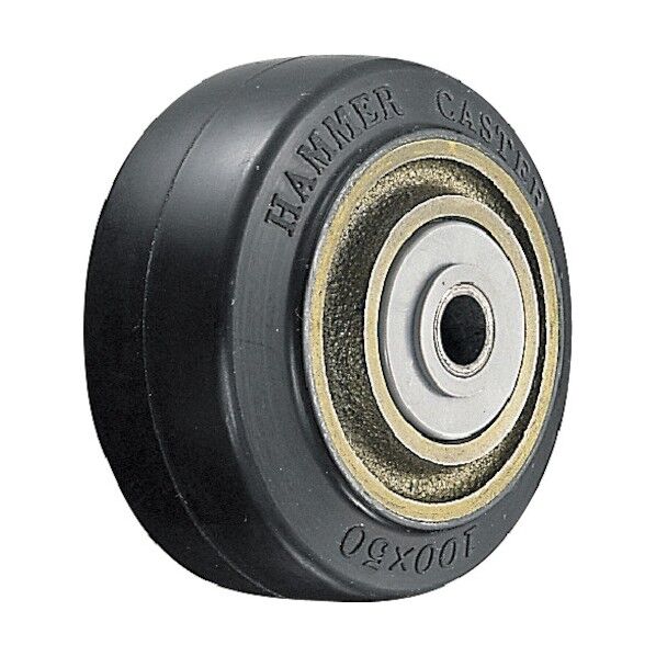 125mmゴムB車輪 平戸車 502BPSCR125 1個