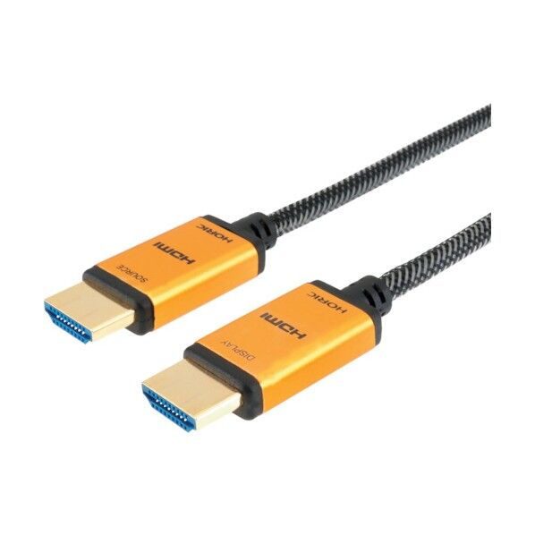 ホーリック 光ファイバー HDMIケーブル 15m メッシュケーブル ゴールド HH150-536GM HH150-536GM 1点