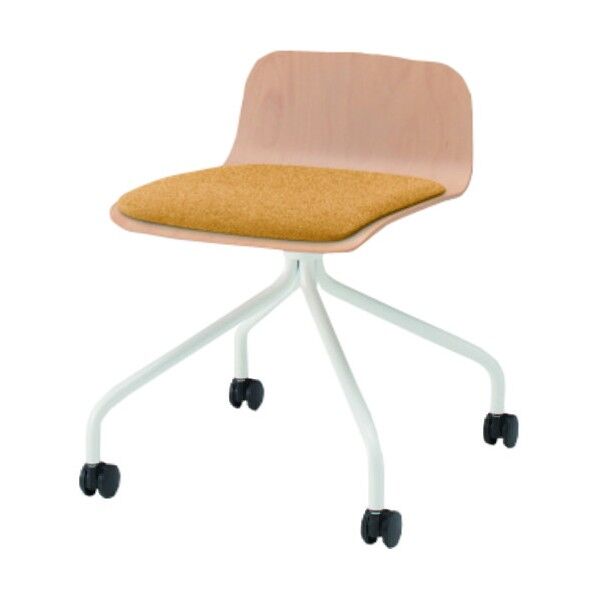 ノットワークキャスターチェア KLL-225C-GHY5 1点