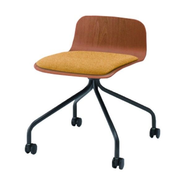 ノットワークキャスターチェア KLL-225C-TTY5 1点