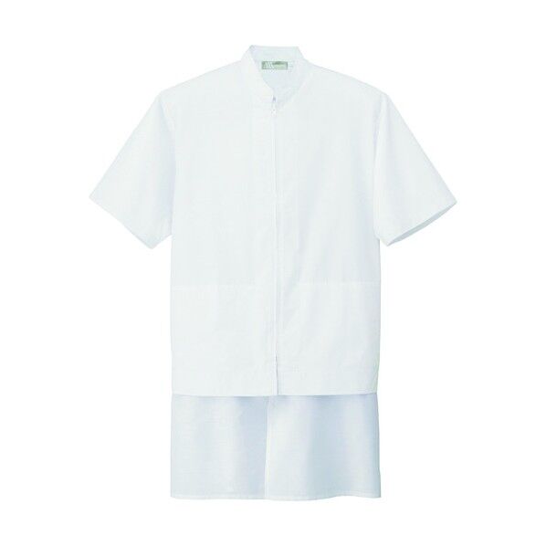 半袖ブルゾン(男女兼用) 001ホワイト S HH4315 1