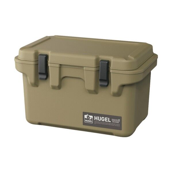 294777 HUGEL クーラーボックス カーキ 20L TC-20-K 1点