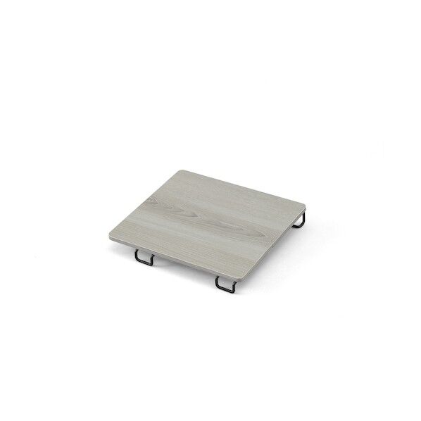 木製シェルフ 伸縮棒用 ブラック/グレー WSS-29 1点