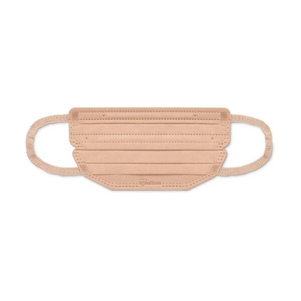 296503 美フィットマスク 小さめサイズ ピンクベージュ PK-B7SPB 7枚