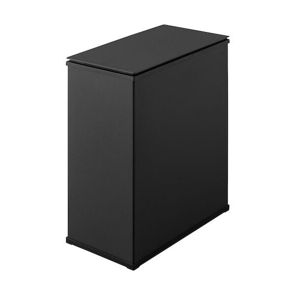 292366 スチールペール ブラック STPL-45-B 1点