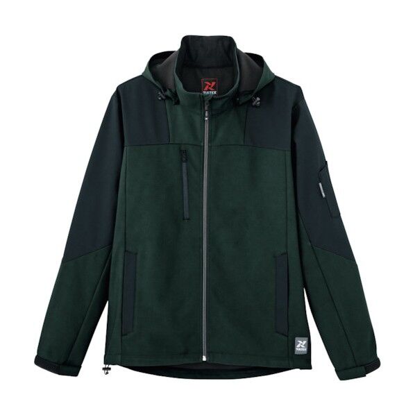 裏フリース防風ジャケット(男女兼用) 025カーキ 4L 10312 1点