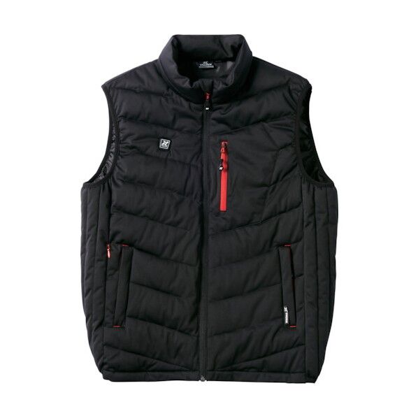 襟付きヒーターベスト ブラック 5L AZ8308-010-5L 1点