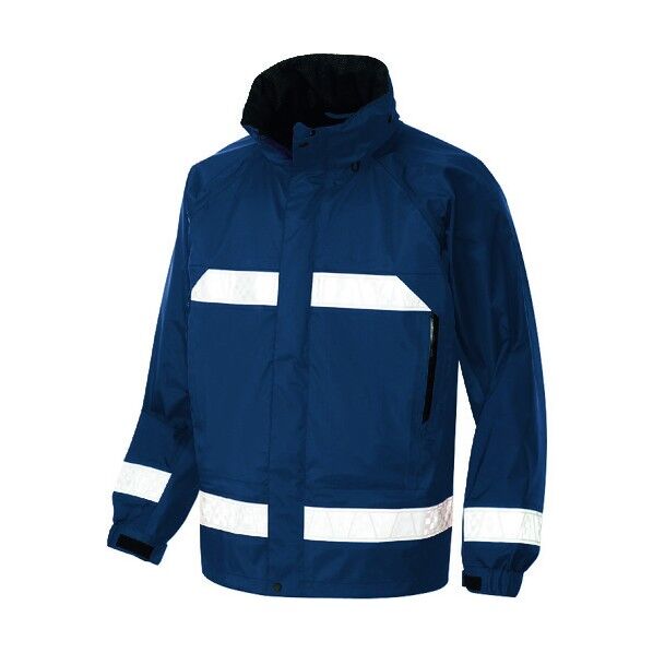 全天候型リフレクタージャケット（男女兼用） 006ブルー L 56303 1点