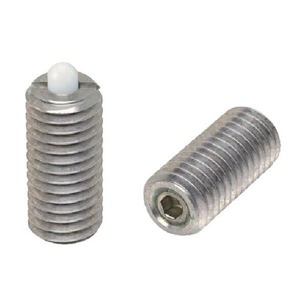 スプリングプランジャー(SUS製、樹脂ピン) 中荷重用