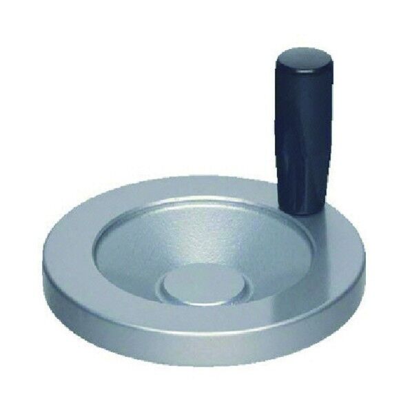 ハンドル ディスク型アルミニウムハンドル車 加工付 ハンドル径250mm DA250RG-H28 1点