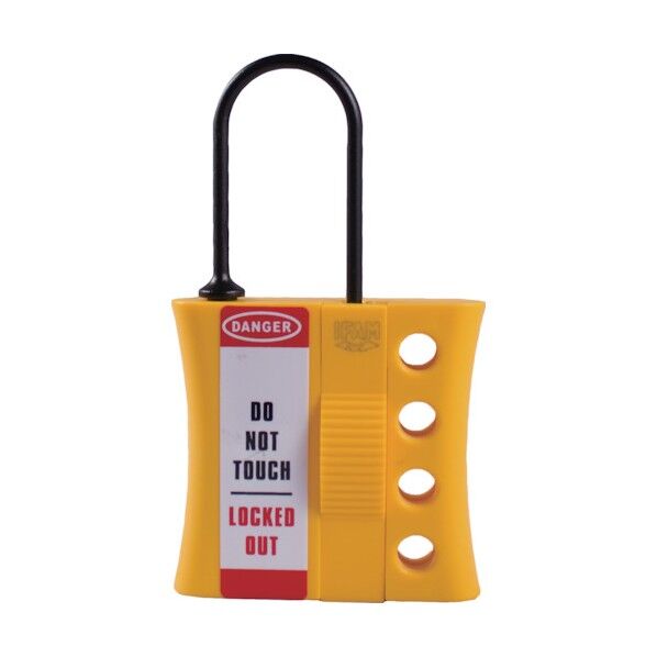 ロックアウト用非導電性シャックルハスプ シャックルΦ3mm 90170 1点