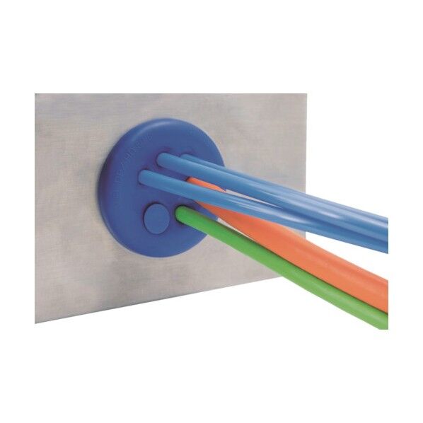 集約丸形ケーブルエントリープレート (FDA準拠・10本配線) KEL-DPZ-HD50/10-70356 1点