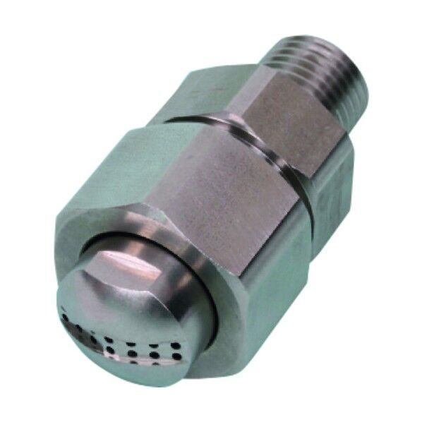 多孔扇形エアーノズル HFシリーズ ステンレス鋼303製 3/8オス Φ1.0 3/8M HF 14-010 S303 1点