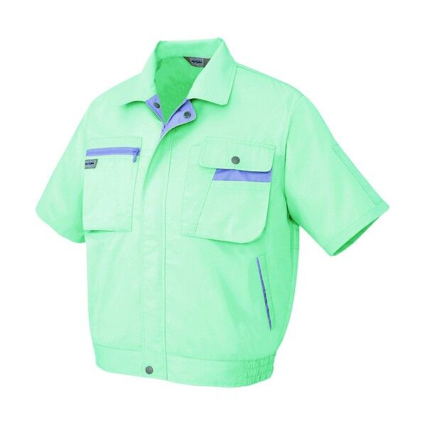 半袖ブルゾン(男女兼用) 005クリーンアース×ミストバイオレット M 5321 1