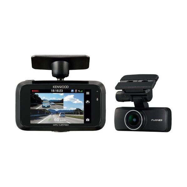 JVCケンウッド 前方・後方撮影2カメラドライブレコーダー DRV-MR760 1点
