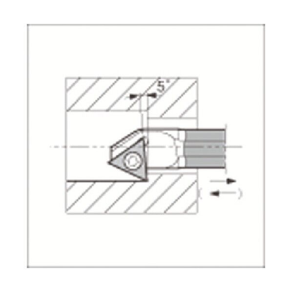引き加工用超硬防振バー C-STZB