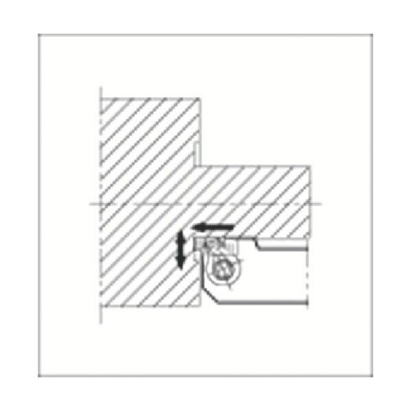 小径端面溝入れ加工用ホルダ GFVS-AA