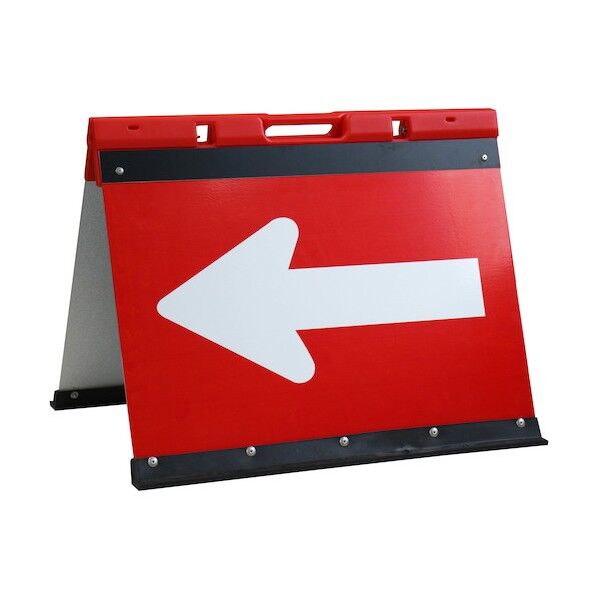 方向指示板 アルミ方向指示板 折りたたみ式 500*700 JHO-700 1点