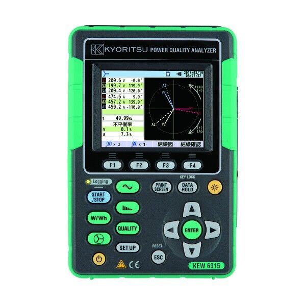 電源品質アナライザ KEW6315 1点