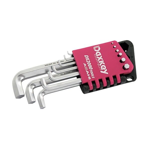 ASH ショートダックスキー六角棒レンチセット9本組 DZS0910 1