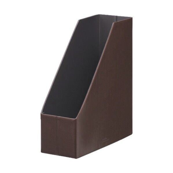 レザフェスマガジンボックス 茶