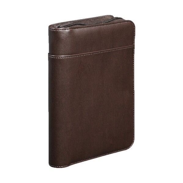 レザフェス 通帳&カ-ド収納ケ-ス 茶