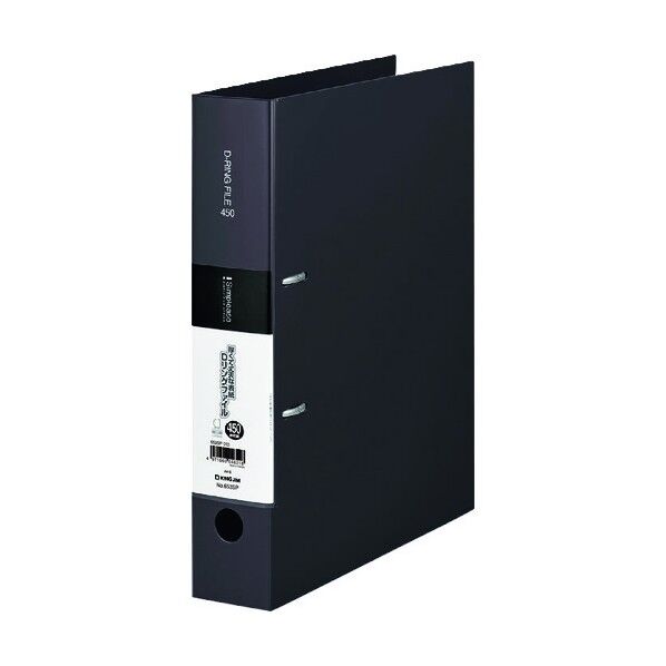 シンプリ-ズ Dリングファイル 黒 653SP-K 1点