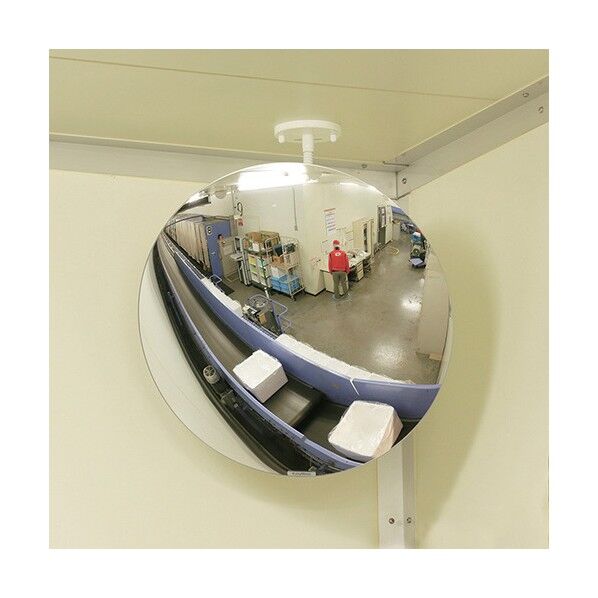 丸ミラー(配線ダクト・角パイプ用金具付)