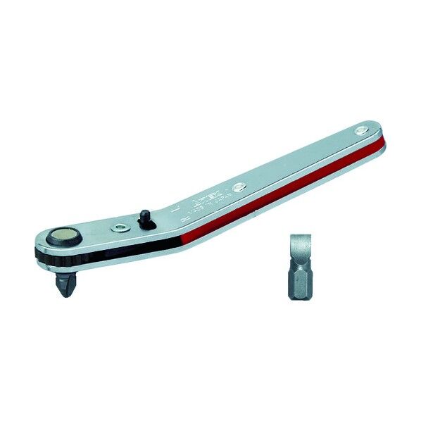 アネックスベントアップヘッド型オフセットラチェットドライバー 1点