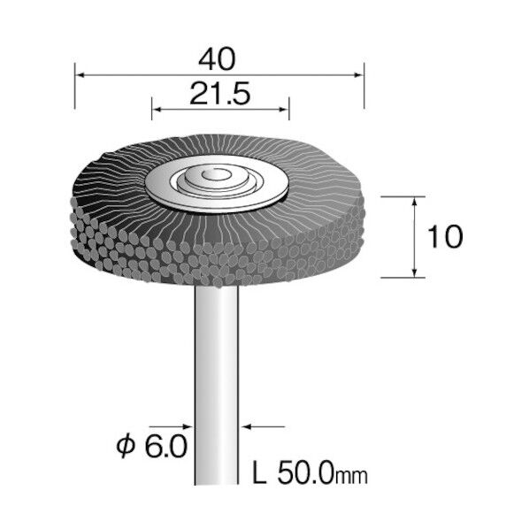 C砥粒入りナイロンブラシ