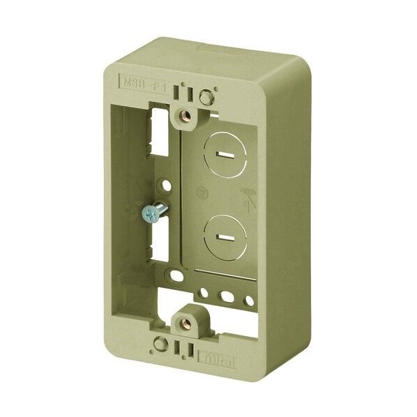 モール用スイッチボックス(Fタイプ) MSB-F1DS MSB-F1DS 1点