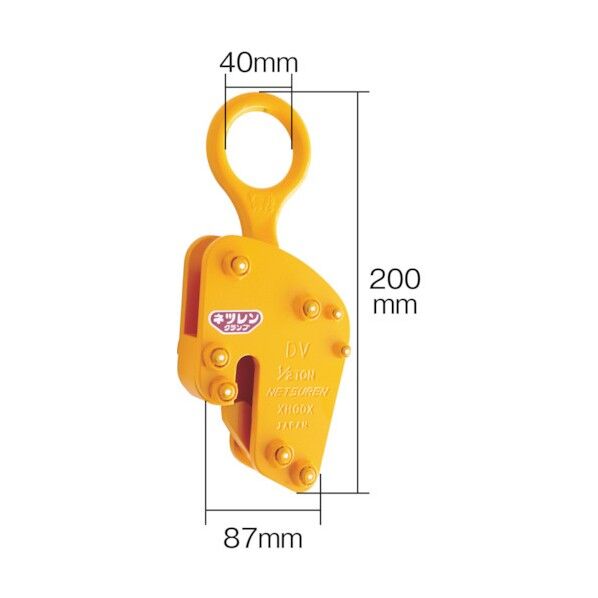 DV型1/2TONドラム缶吊クランプ