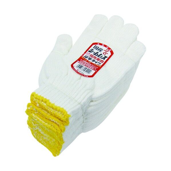 #600 国産シームレス 黄 102004 1点