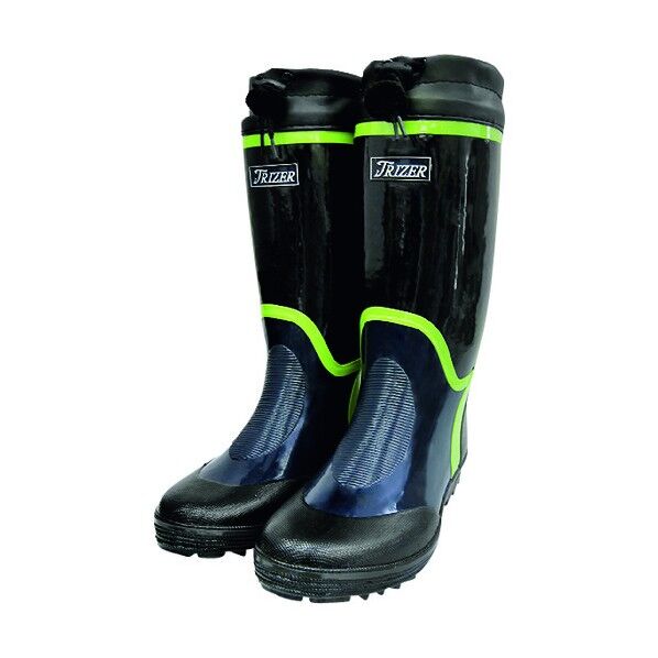 長靴 TRIZER ブラック×ライム L 26~27 214290 1点