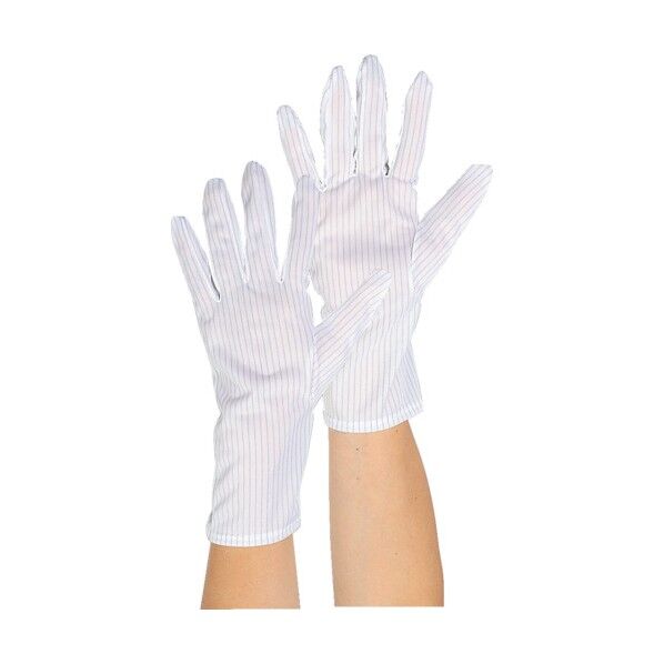 マックス 低発塵制電ストライプ手袋(ロング) (10双入) 280 x 100 x 40 mm MX119-L 10双