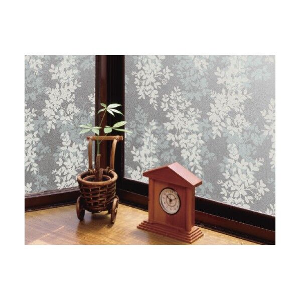 空気が抜けやすい窓飾りシート ホワイト 92cm丈×90cm巻 GDP-9231 1