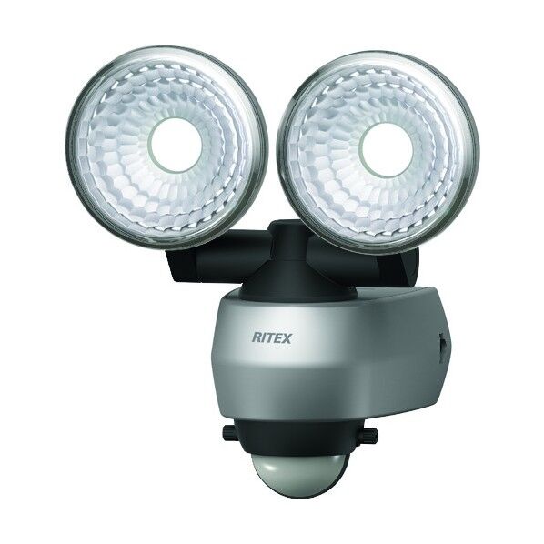 7.5W 2灯 LEDセンサーライト LED-AC315 1台