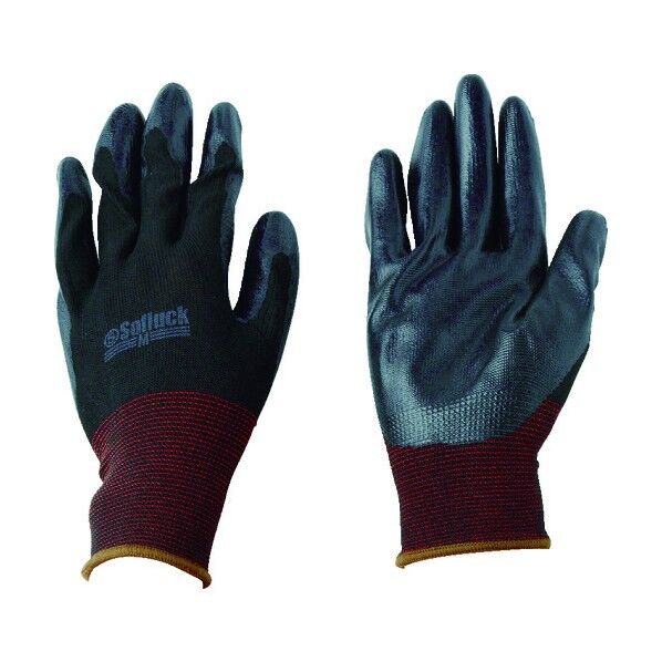 ニトリル背抜き手袋 ソフ楽っく