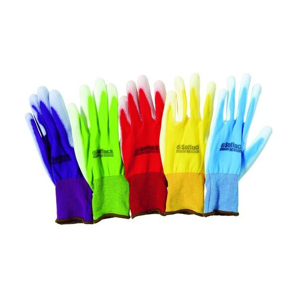 ウレタン背抜き手袋 ソフ楽っく (5双入)