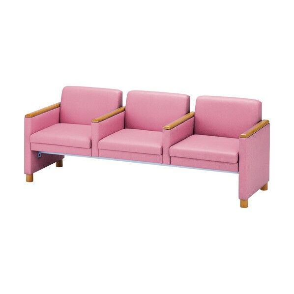 ロビーチェア 背付き MWC-530AC-LBU2 1点