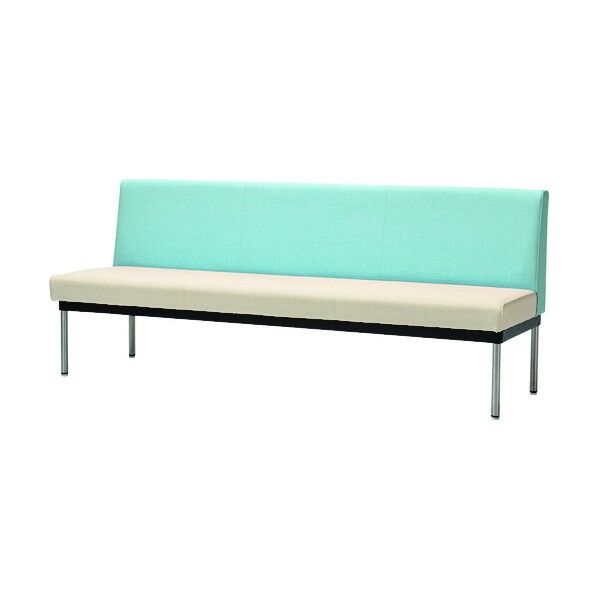 ロビーチェア 背付き MBC-1735H-LBU2 1点