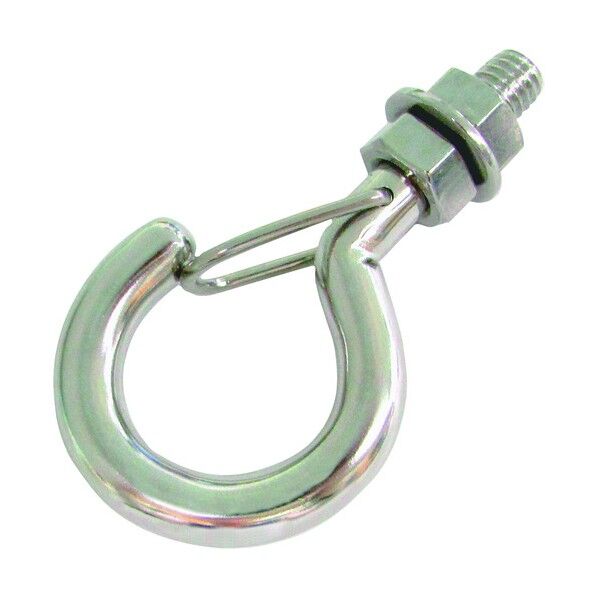 ステンレス Qボルトフック 線径8mm B-2893 1個