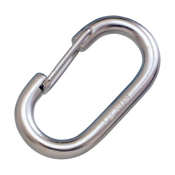 ステンレス O型フック SUS316 線径6mm長さ52mm MO-6 316 1点