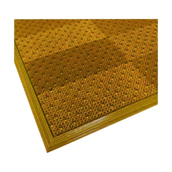 カールマットev #22ハーフ枠付 ゴールドブラウン 418-0224 1点