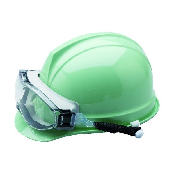ゴーグル型保護メガネ(ヘルメット取付式)
