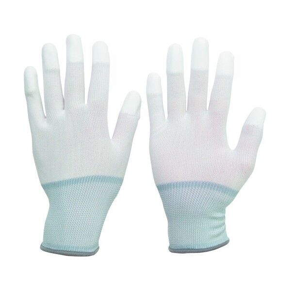 ミドリ安全 ポリエステル手袋 (指先コート) SPU-131N L SPU-131N-L 10双...